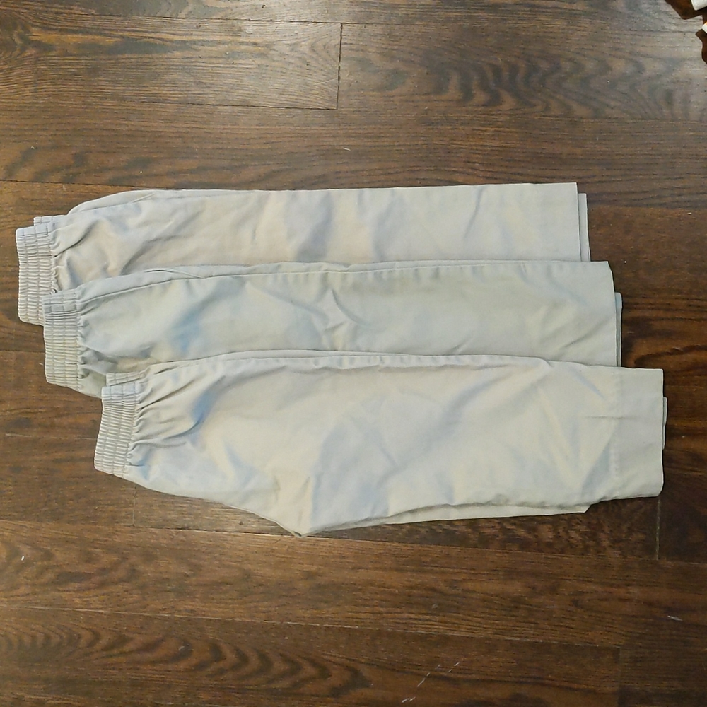 Lot of 3 boys school uniform khakis, size 4